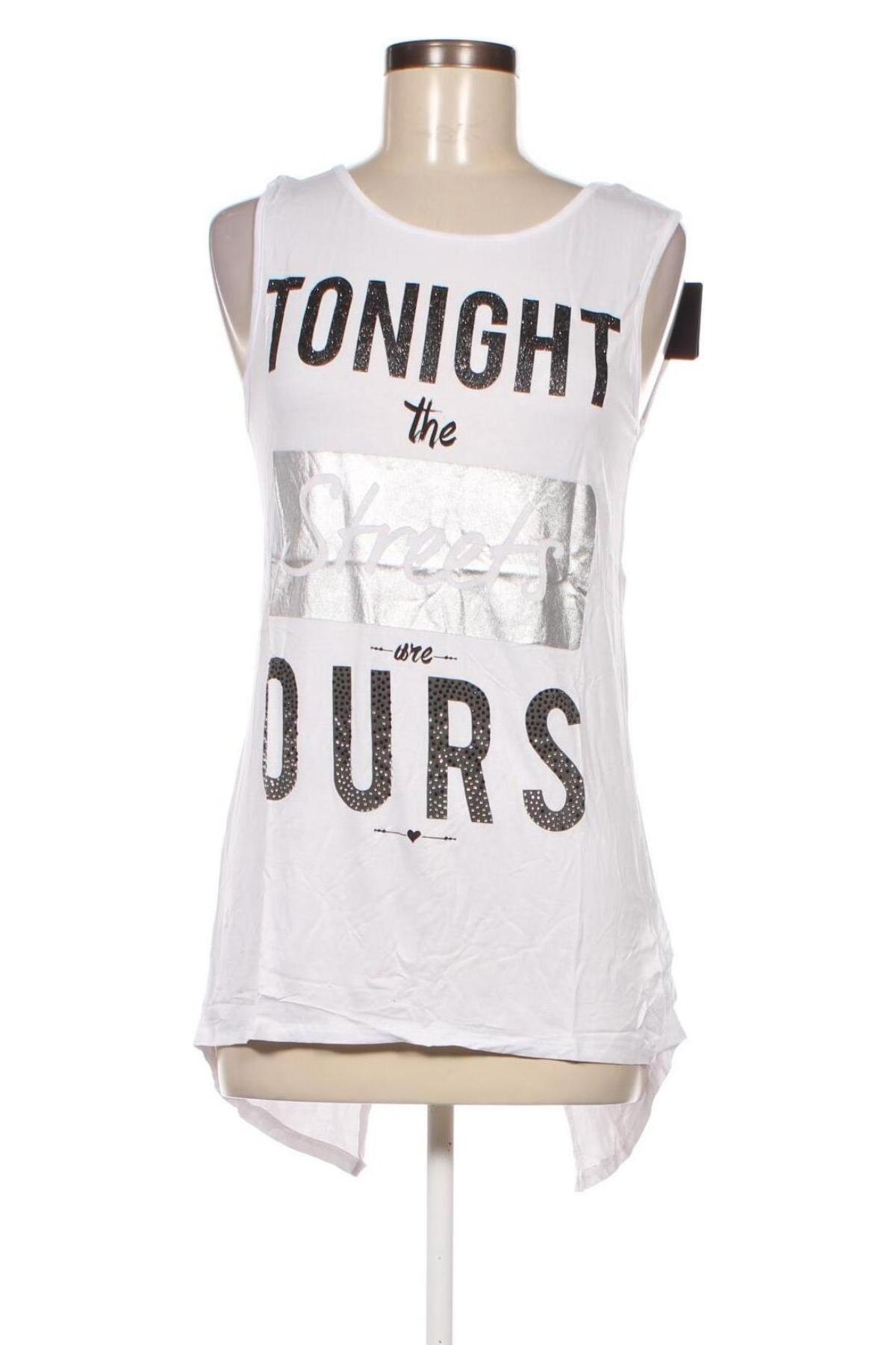 Γυναικείο αμάνικο μπλουζάκι Trueprodigy, Μέγεθος XS, Χρώμα Λευκό, Τιμή 3,86 €