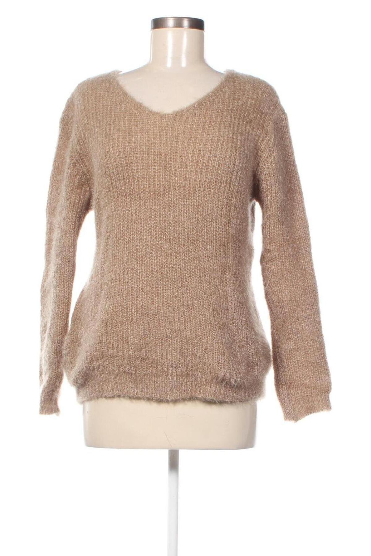 Damenpullover, Größe M, Farbe Beige, Preis 3,03 €