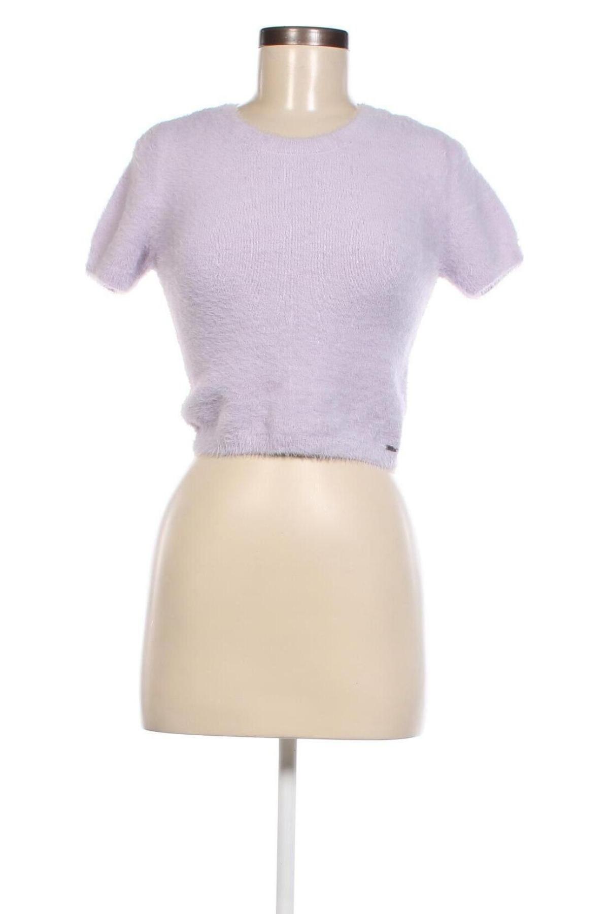 Дамски пуловер Hollister, Размер S, Цвят Лилав, Цена 9,57 лв.