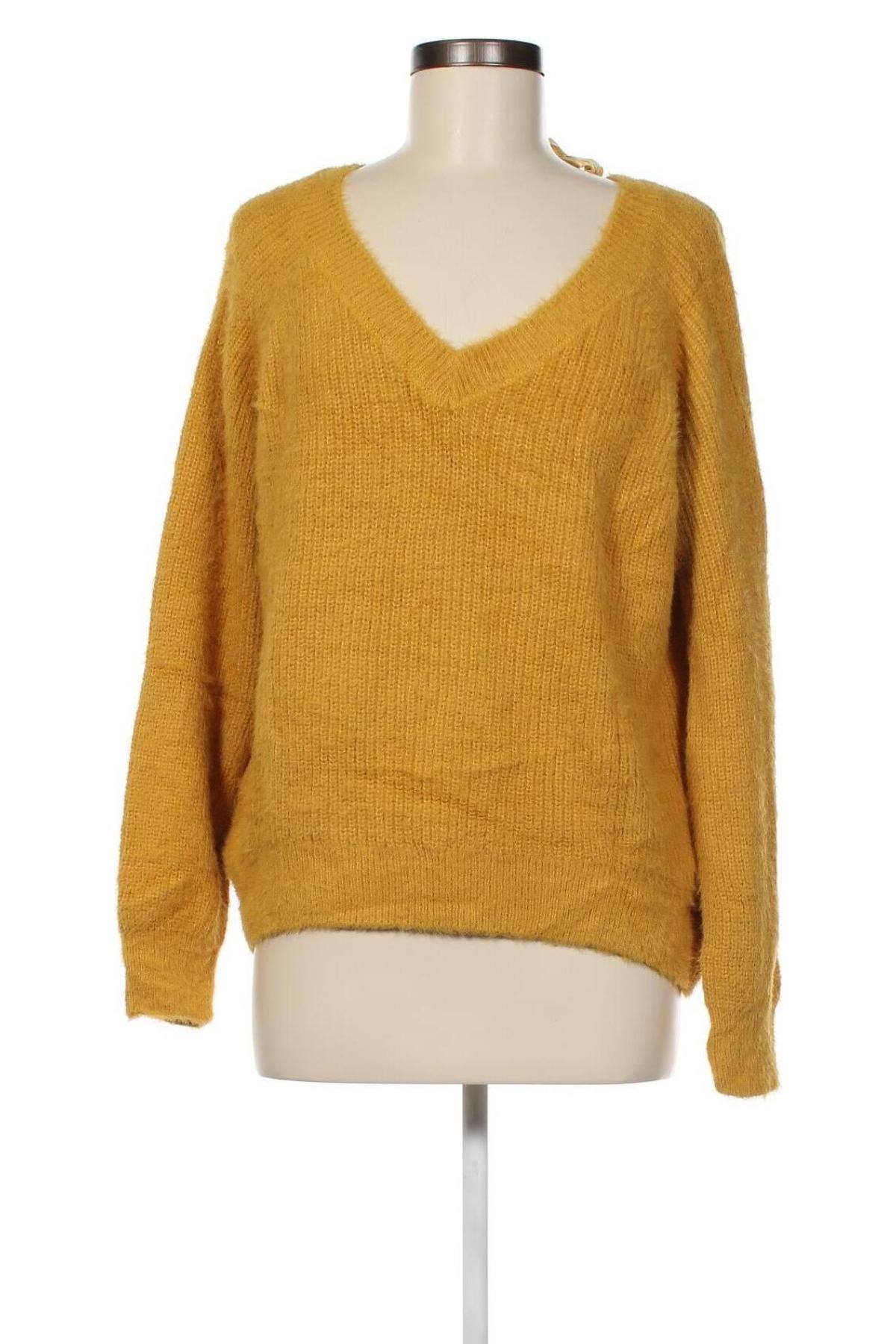 Дамски пуловер Promod, Размер M, Цвят Жълт, Цена 5,80 лв.