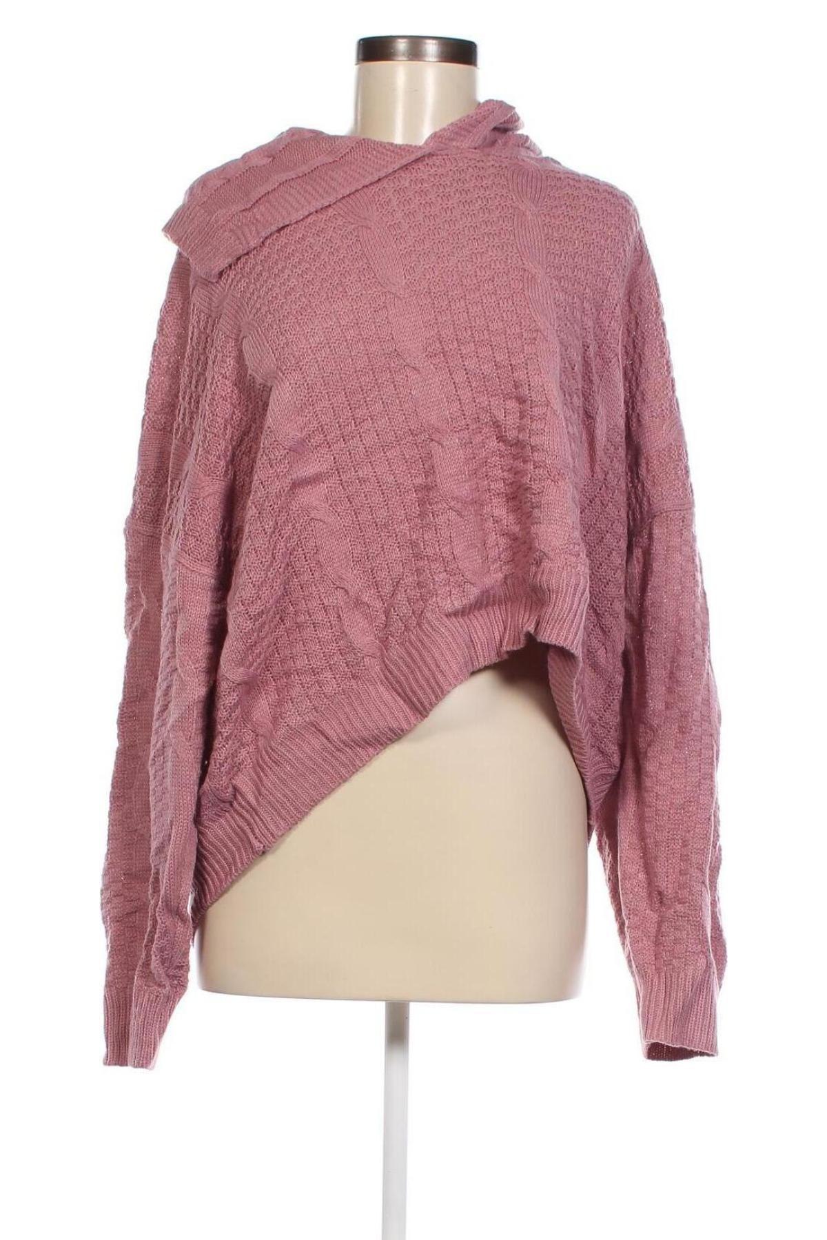 Γυναικείο πουλόβερ SHEIN, Μέγεθος XXL, Χρώμα Ρόζ , Τιμή 4,50 €