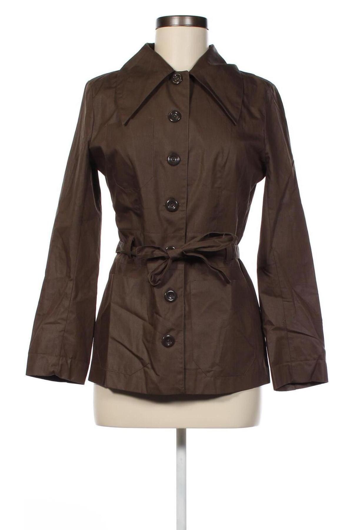 Damen Trenchcoat, Größe S, Farbe Braun, Preis 12,00 €