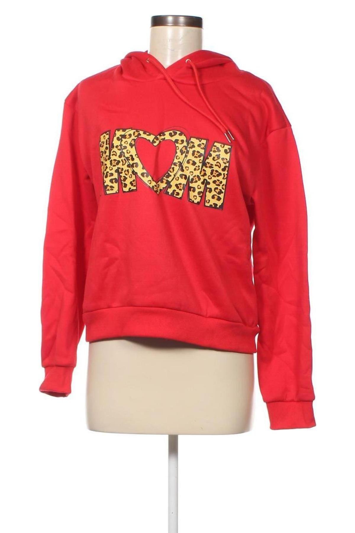 Γυναικείο φούτερ SHEIN, Μέγεθος XL, Χρώμα Κόκκινο, Τιμή 6,40 €