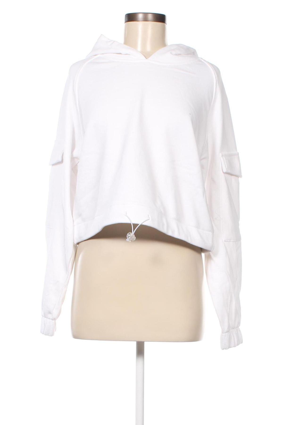 Γυναικείο φούτερ Urban Classics, Μέγεθος L, Χρώμα Λευκό, Τιμή 5,96 €