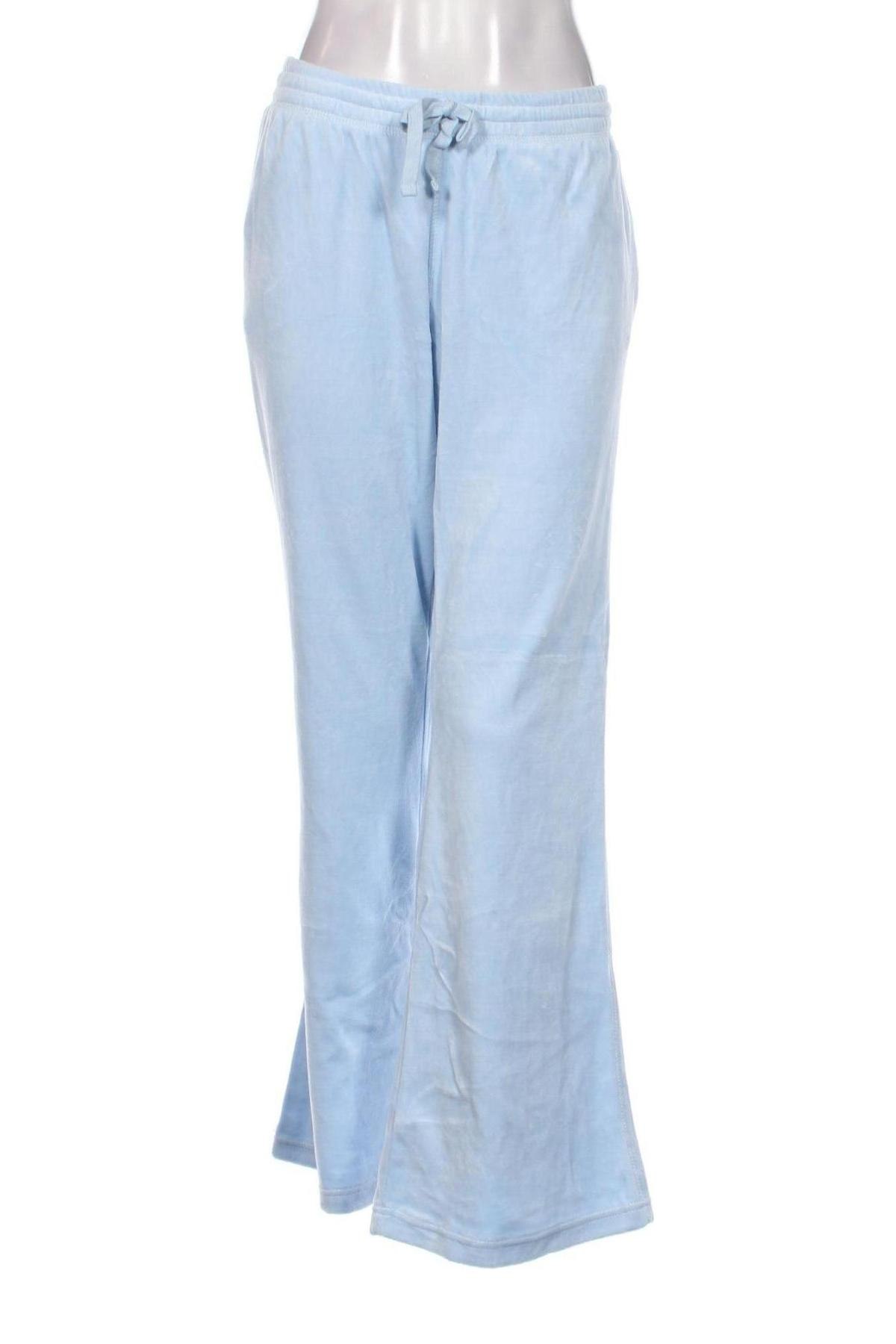 Pantaloni trening de femei Weekday, Mărime L, Culoare Albastru, Preț 138,16 Lei