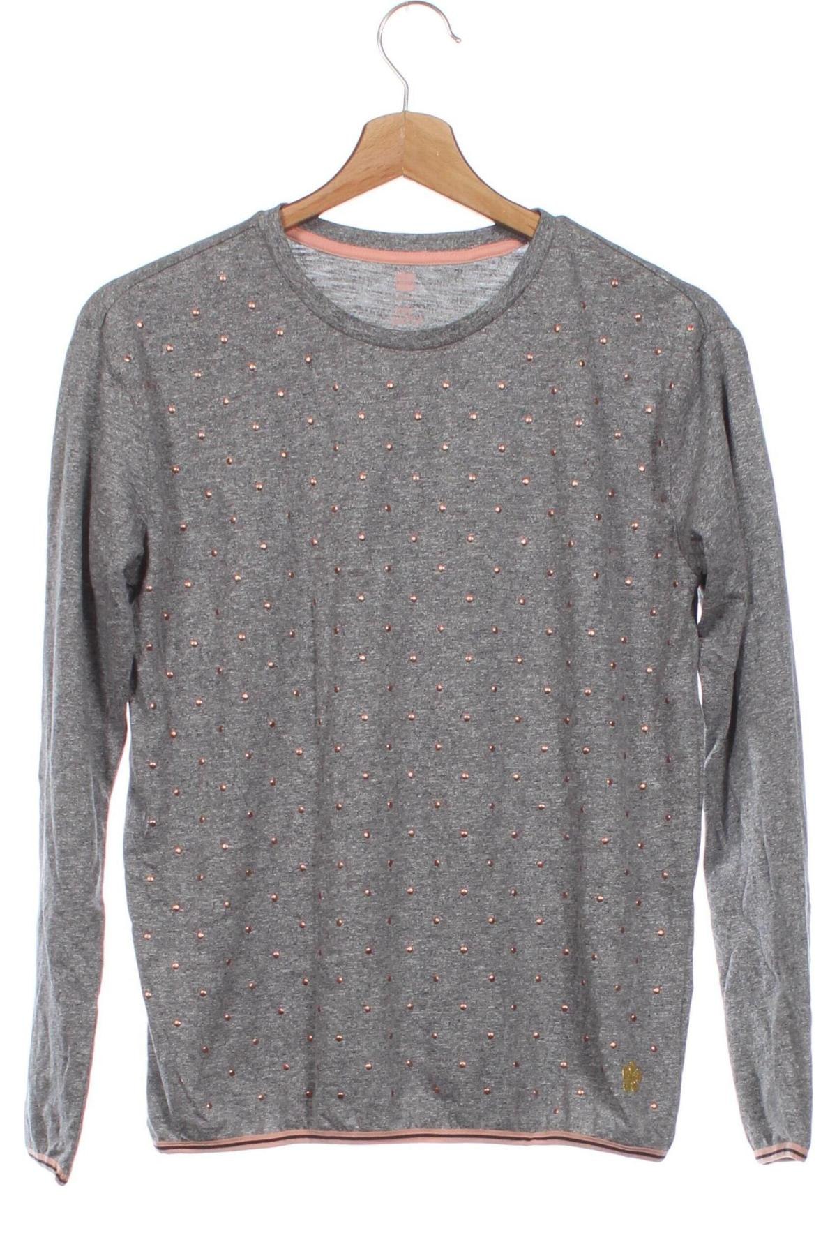 Kinder Shirt Hema, Größe 12-13y/ 158-164 cm, Farbe Grau, Preis 1,68 €