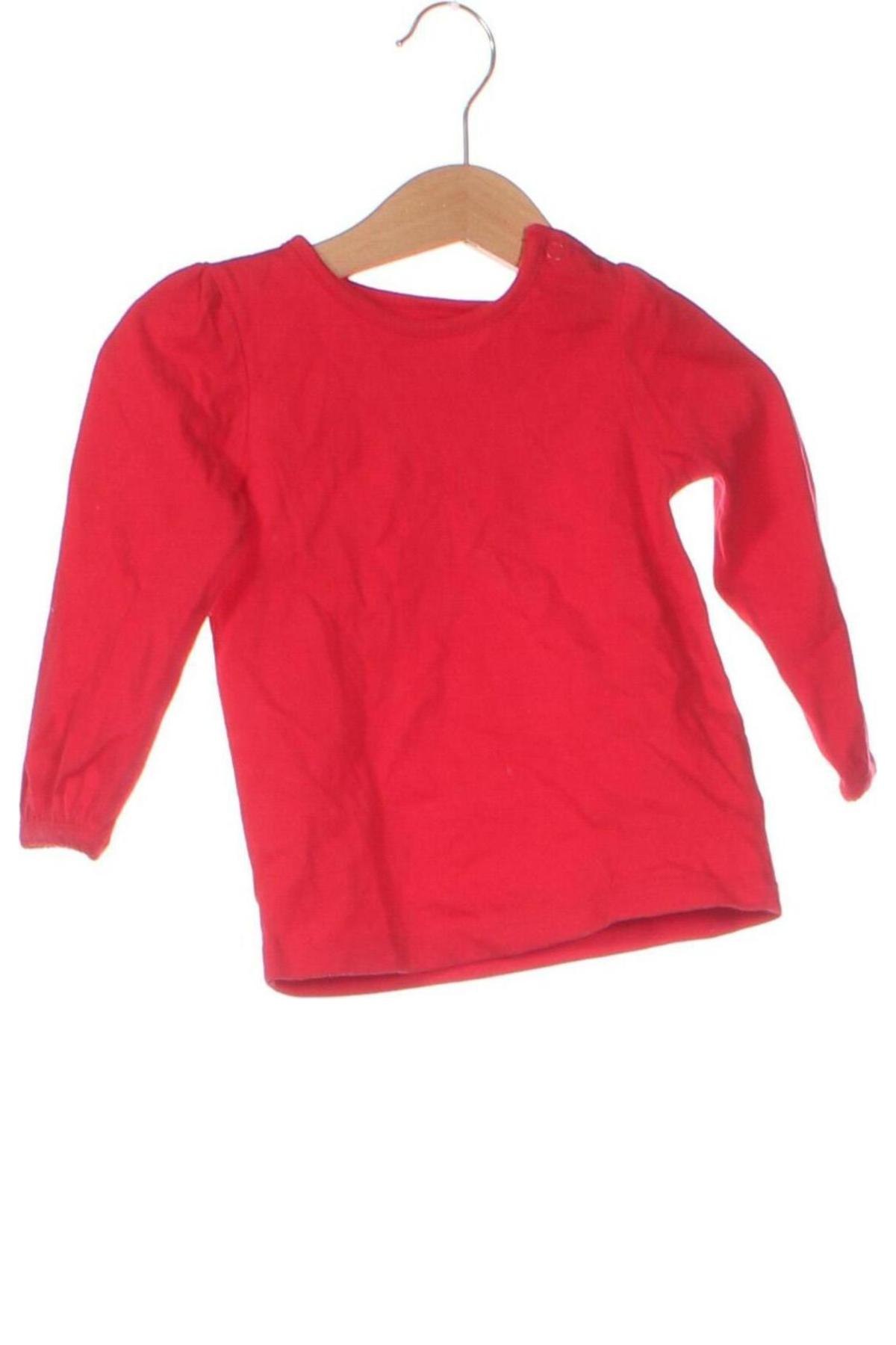 Детска блуза Nutmeg, Размер 9-12m/ 74-80 см, Цвят Червен, Цена 4,14 лв.