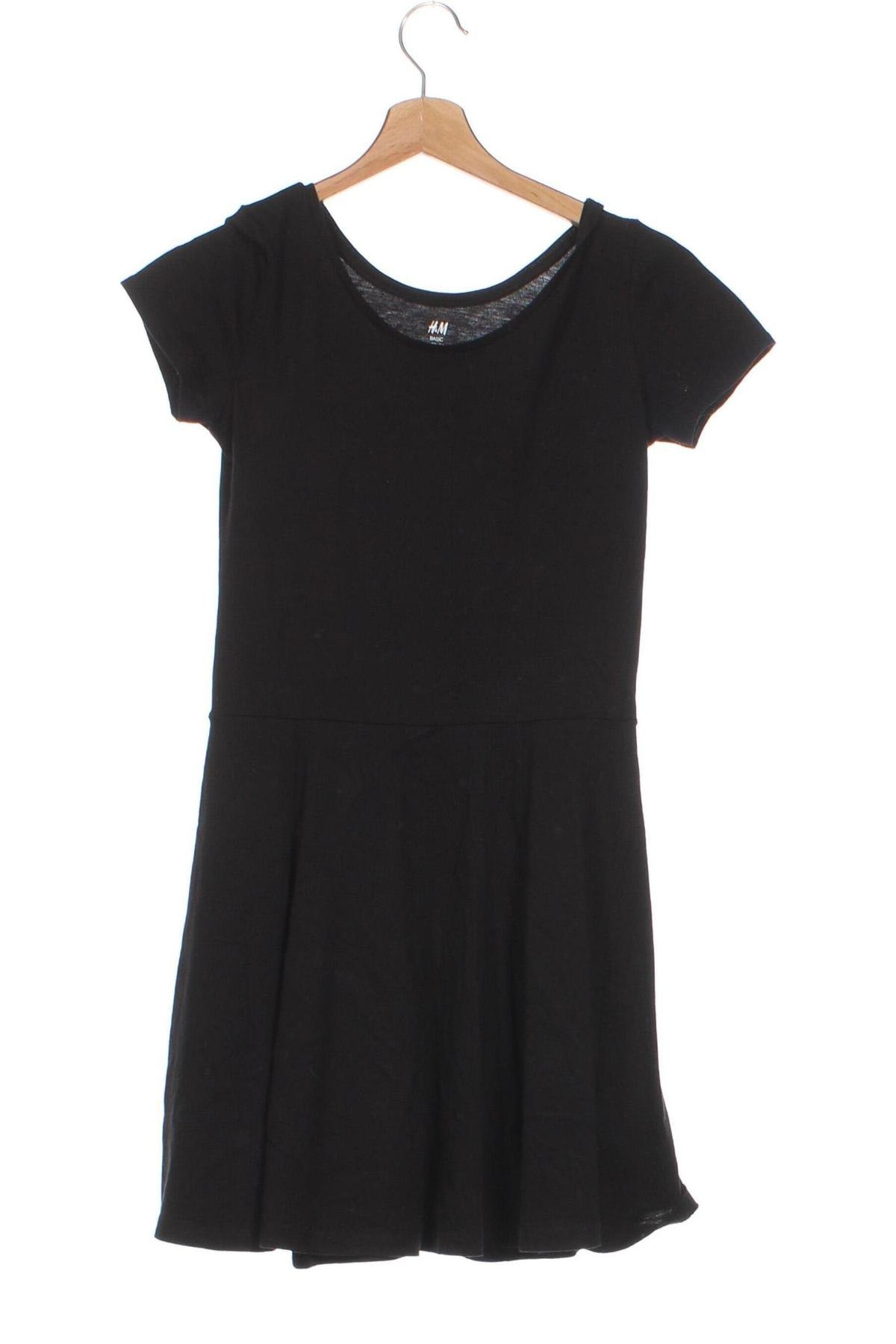 Детска рокля H&M, Размер 12-13y/ 158-164 см, Цвят Черен, Цена 26,00 лв.