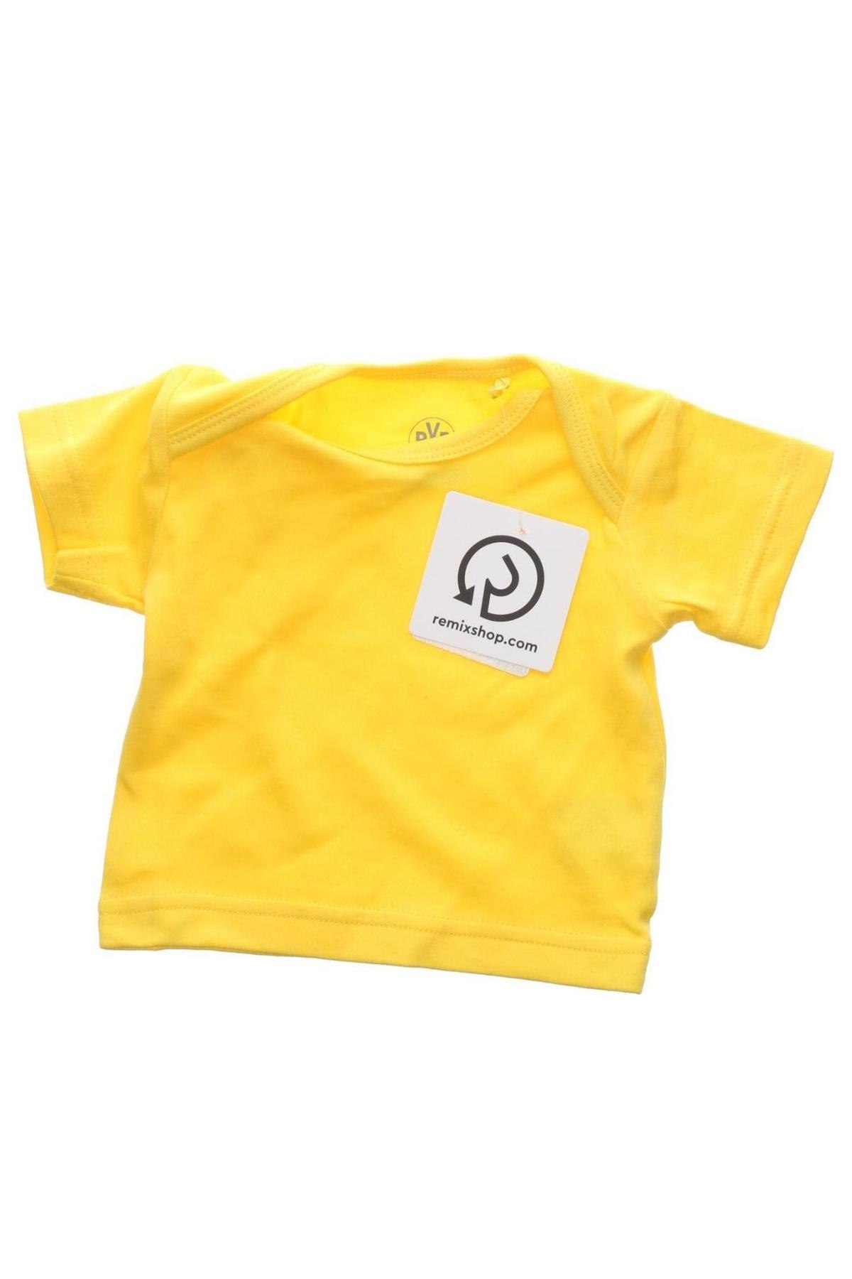 Kinder T-Shirt BVB, Größe 1-2m/ 50-56 cm, Farbe Gelb, Preis 13,40 €
