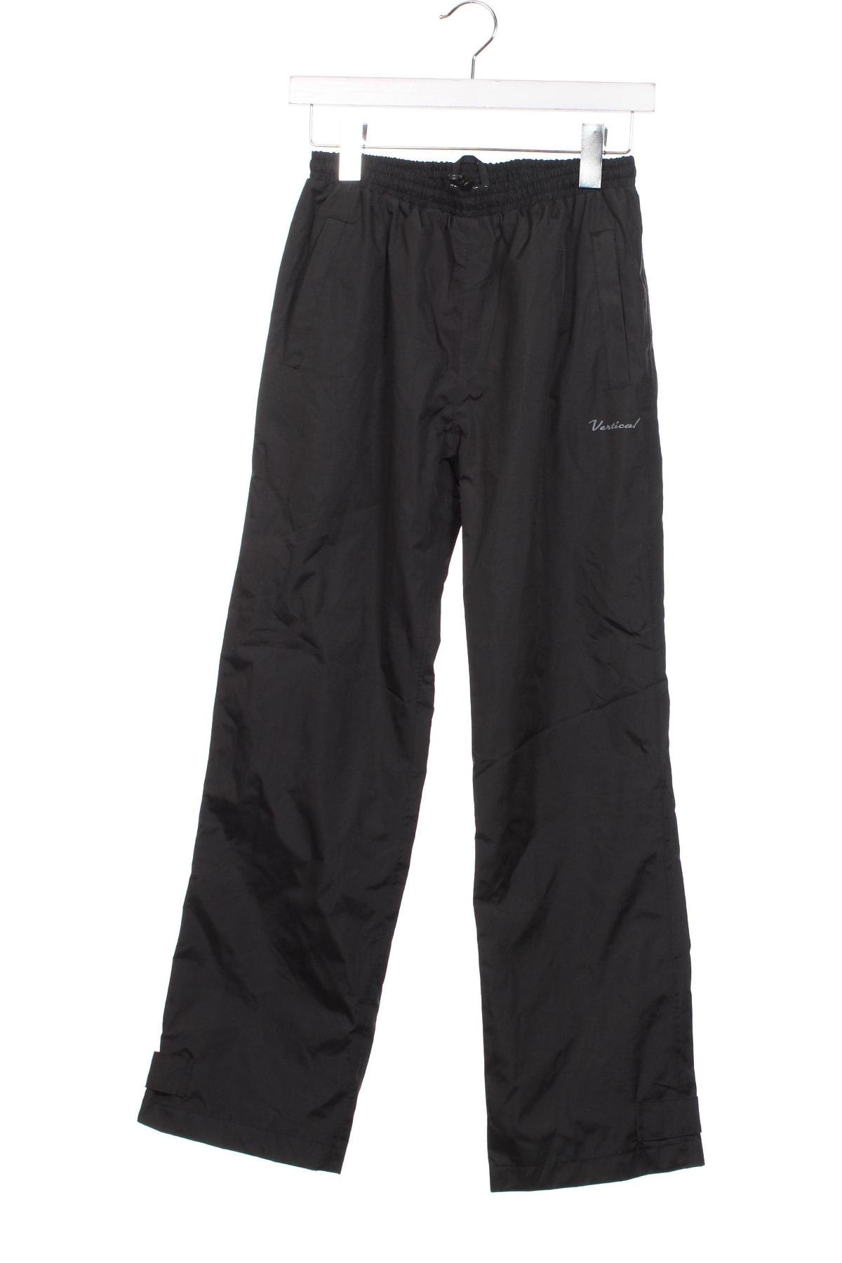 Pantaloni de trening, pentru copii Vertical, Mărime 11-12y/ 152-158 cm, Culoare Negru, Preț 118,42 Lei