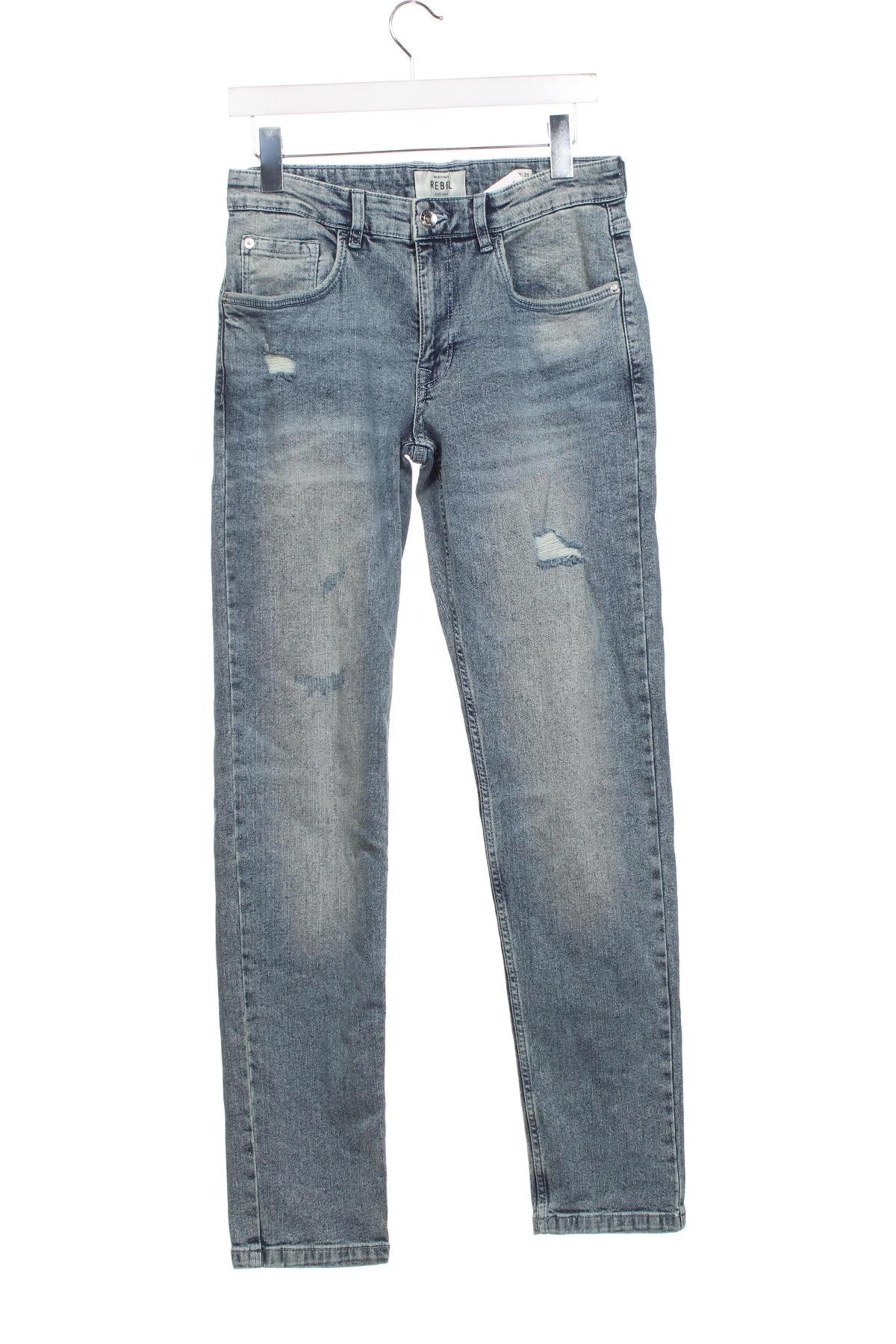 Herren Jeans Rebel, Größe S, Farbe Blau, Preis 7,35 €