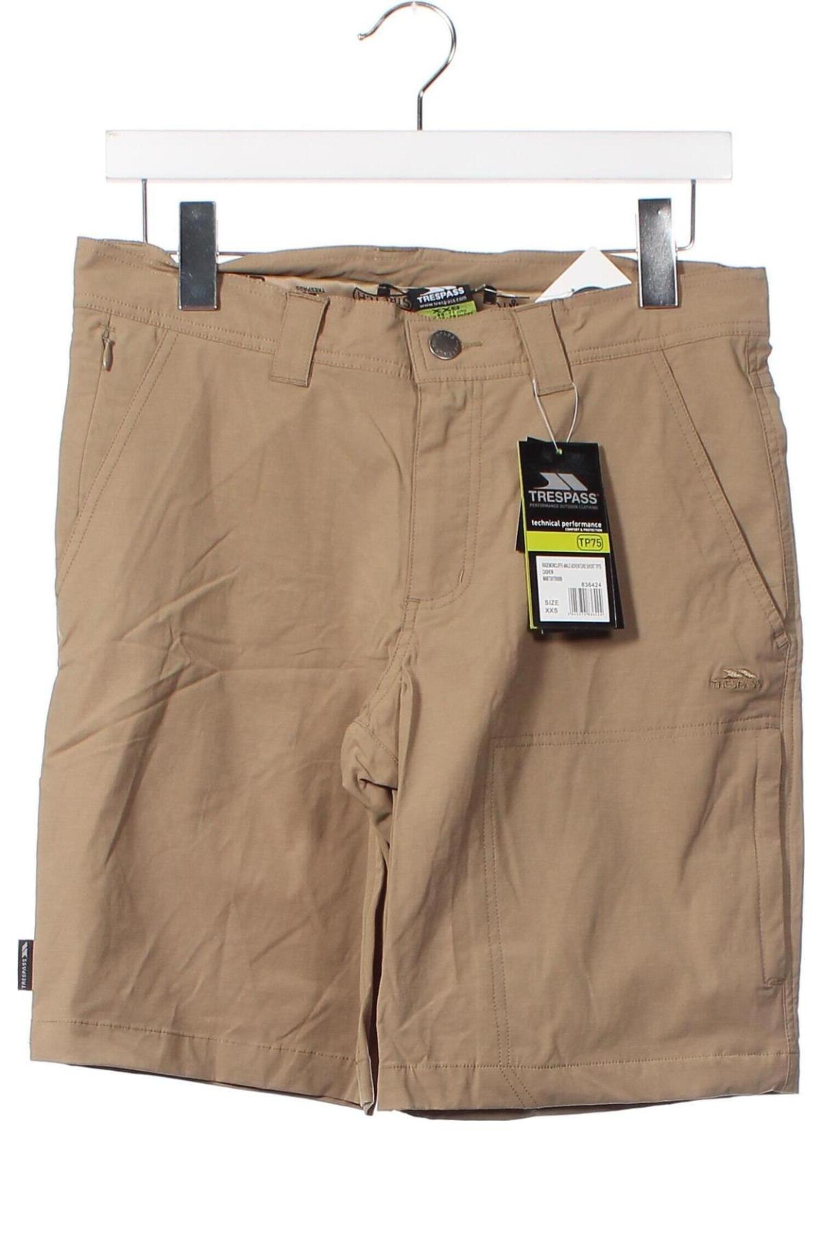 Мъжки къс панталон Trespass, Размер XXS, Цвят Зелен, Цена 87,00 лв.