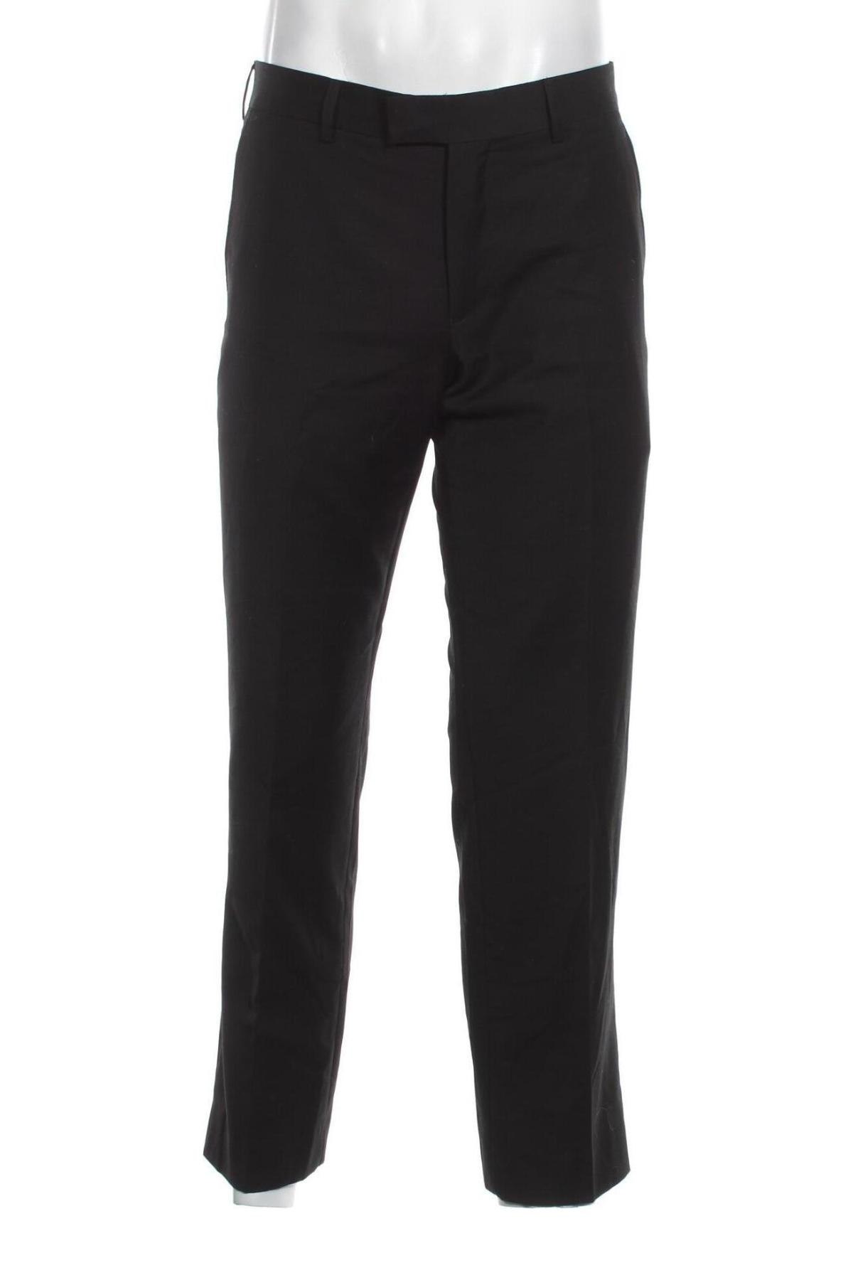 Мъжки панталон Dressmann, Размер M, Цвят Черен, Цена 29,00 лв.