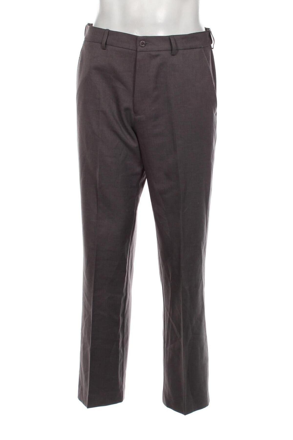 Pantaloni de bărbați Farah, Mărime M, Culoare Gri, Preț 21,71 Lei