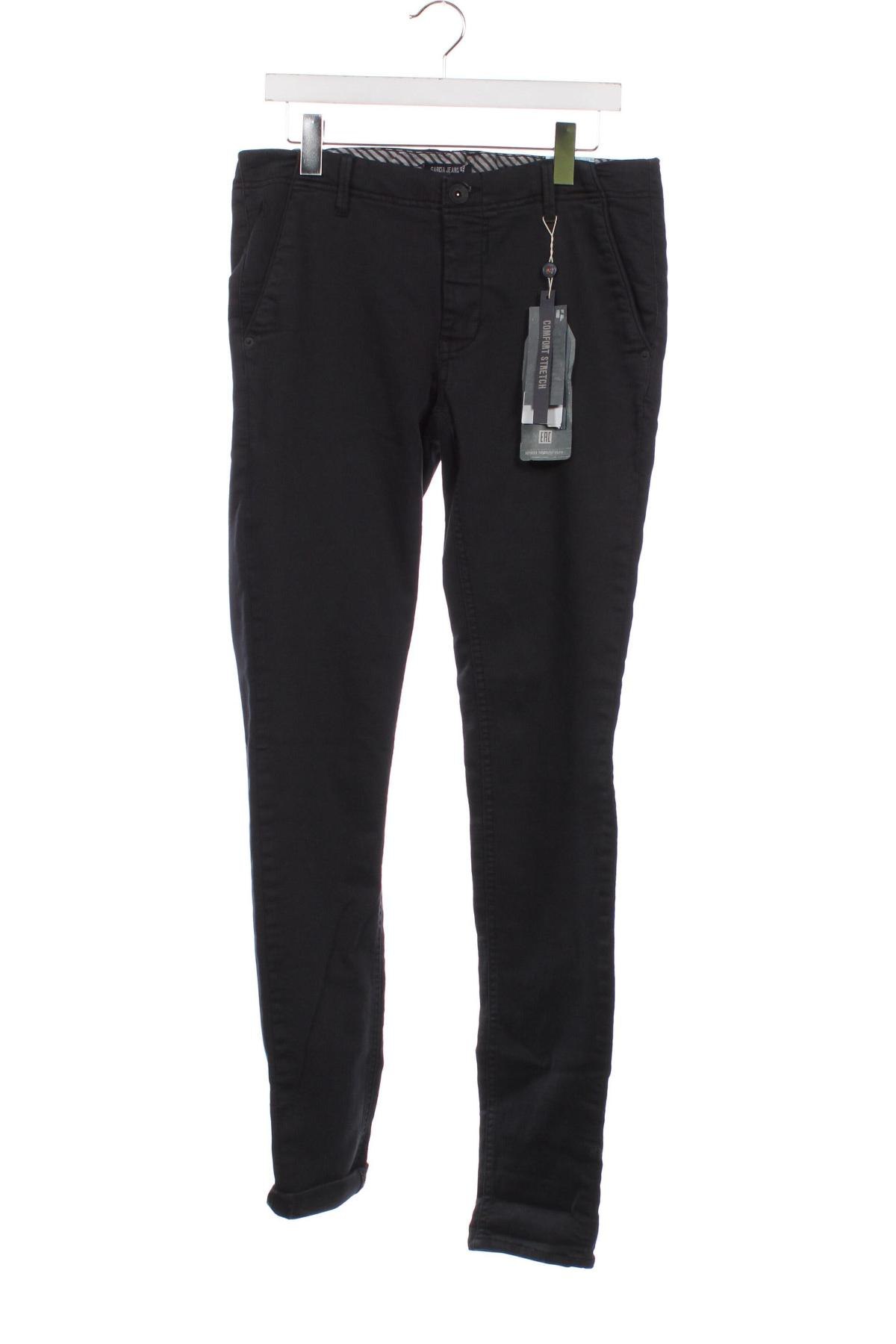 Мъжки панталон Garcia Jeans, Размер S, Цвят Черен, Цена 87,00 лв.