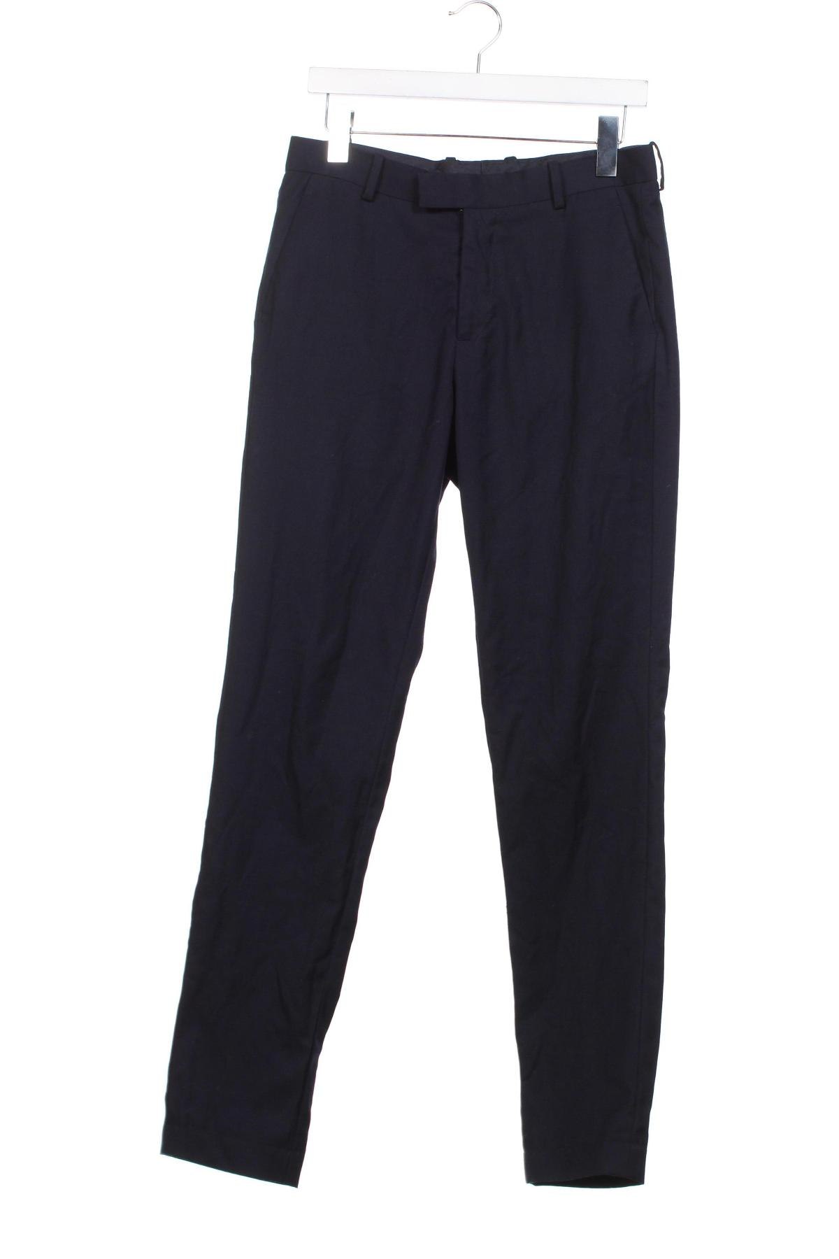 Мъжки панталон H&M, Размер M, Цвят Син, Цена 44,00 лв.