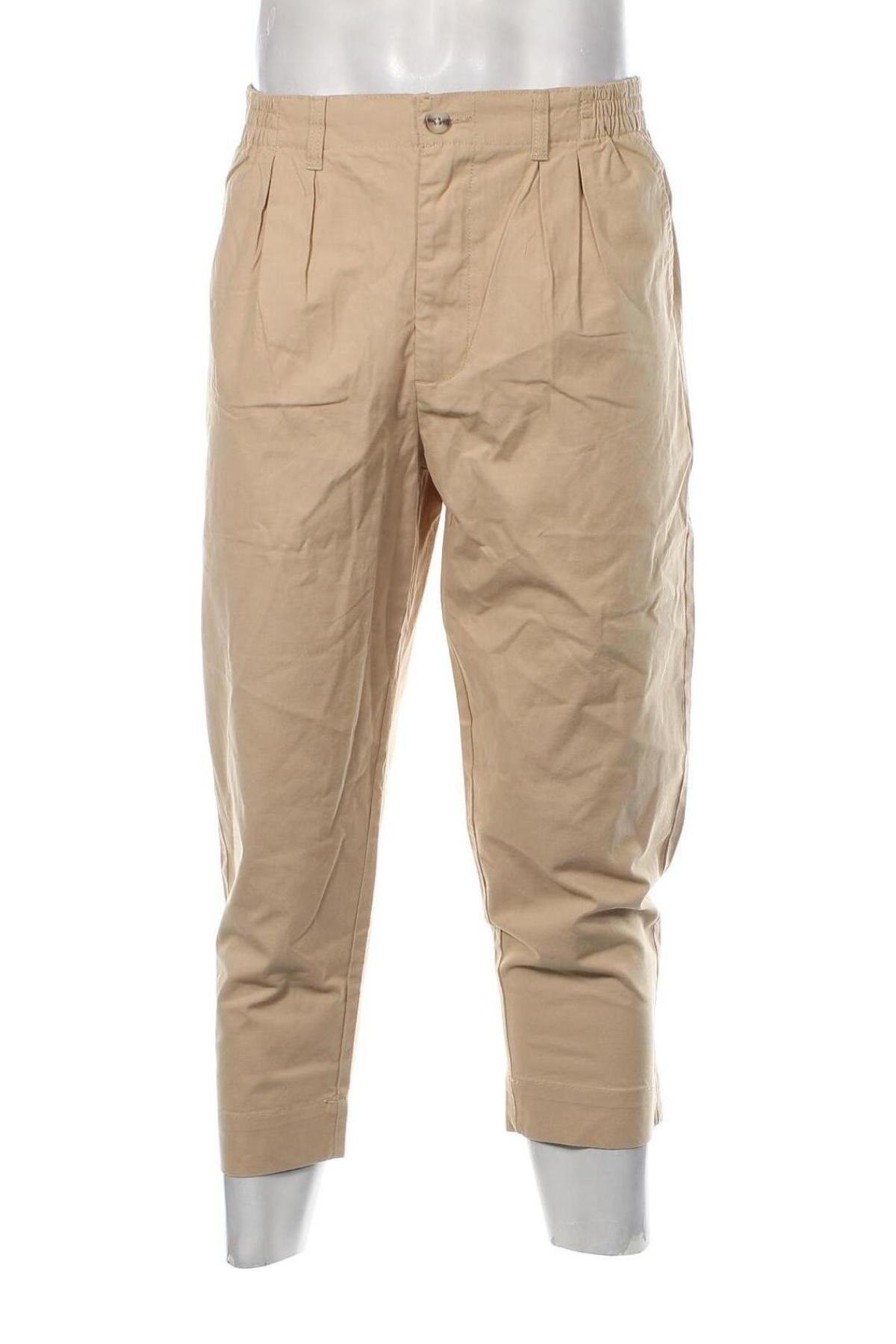 Мъжки панталон Pier One, Размер M, Цвят Бежов, Цена 13,80 лв.
