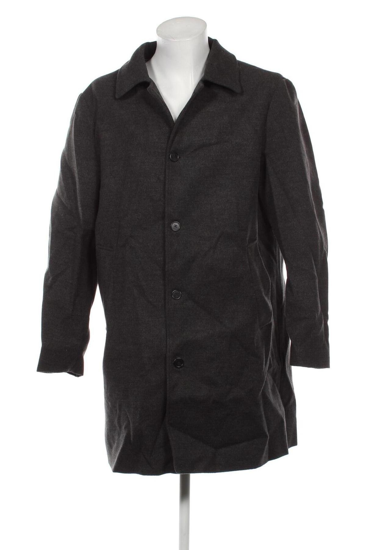 Ανδρικά παλτό SHEIN, Μέγεθος XL, Χρώμα Γκρί, Τιμή 9,56 €