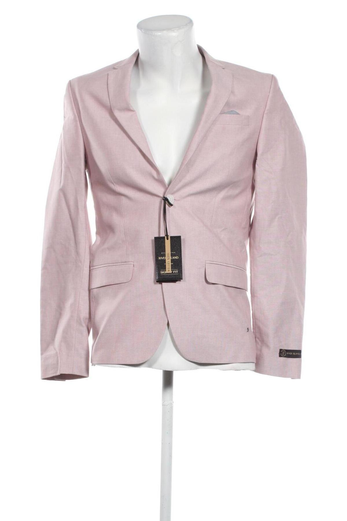 Herrenjacke River Island, Größe L, Farbe Rosa, Preis € 14,30