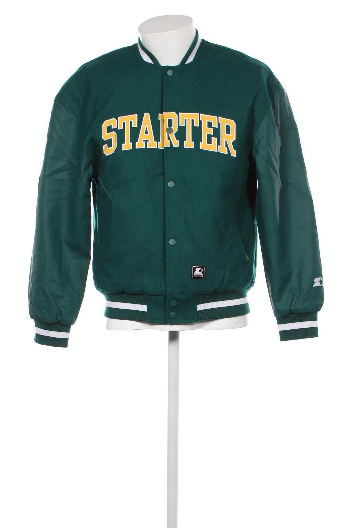 Ανδρικό μπουφάν Starter, Μέγεθος M, Χρώμα Πράσινο, Τιμή 47,94 €