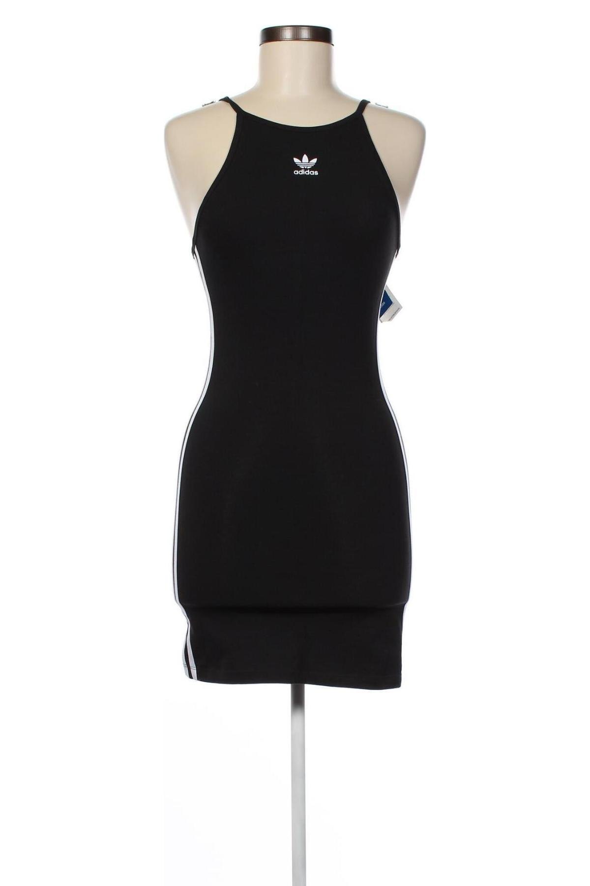 Kleid Adidas Originals, Größe XXS, Farbe Schwarz, Preis 28,87 €