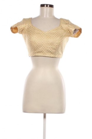 Damen Shirt, Größe S, Farbe Golden, Preis 6,49 €