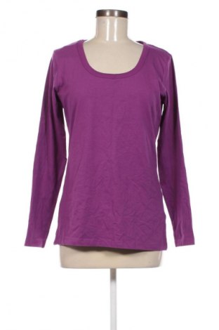 Damen Shirt Basic Collection, Größe L, Farbe Lila, Preis 4,99 €