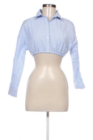 Damen Shirt Bershka, Größe XS, Farbe Blau, Preis 18,99 €