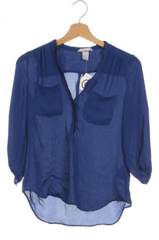 Damen Shirt H&M, Größe XS, Farbe Blau, Preis 3,49 €