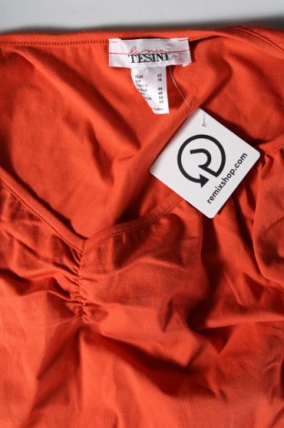 Damen Shirt Linea Tesini, Größe L, Farbe Orange, Preis 11,99 €