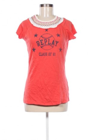 Damen Shirt Replay, Größe M, Farbe Rot, Preis € 33,99