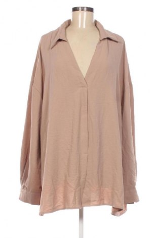 Damen Shirt SHEIN, Größe 4XL, Farbe Beige, Preis € 10,49