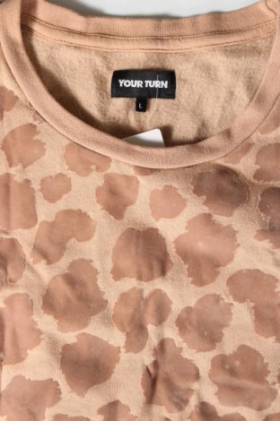 Damen Shirt Your Turn, Größe L, Farbe Beige, Preis € 10,99