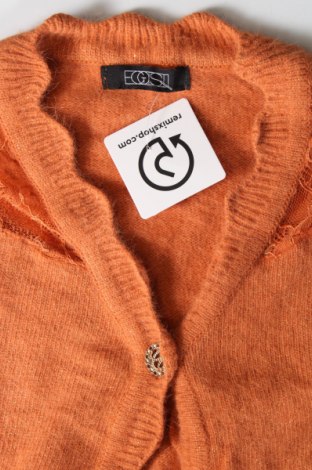 Damen Strickjacke, Größe M, Farbe Orange, Preis € 18,99