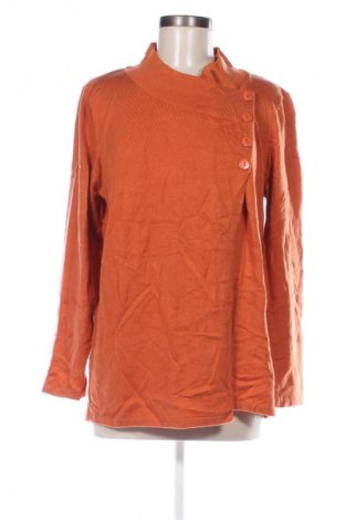 Damen Strickjacke, Größe L, Farbe Orange, Preis € 7,49