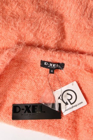 Damen Strickjacke D-Xel, Größe M, Farbe Orange, Preis 6,99 €