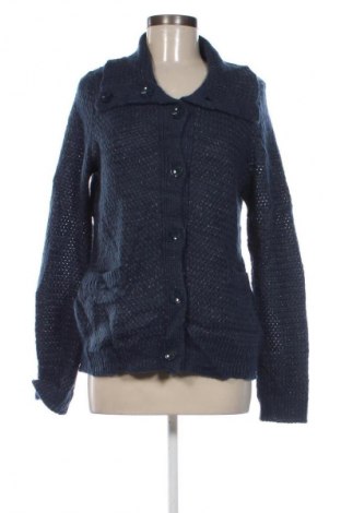 Damen Strickjacke Green Ice, Größe M, Farbe Blau, Preis 6,99 €