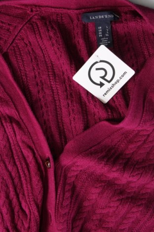 Damen Strickjacke Lands' End, Größe L, Farbe Rosa, Preis € 6,99