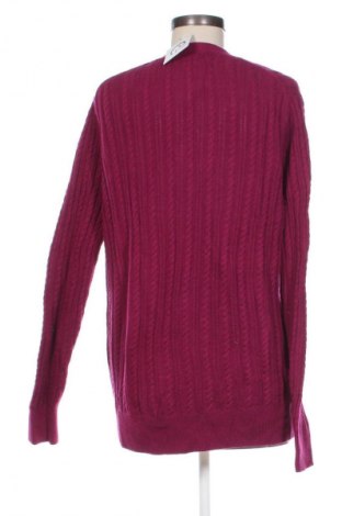 Damen Strickjacke Lands' End, Größe L, Farbe Rosa, Preis 12,49 €