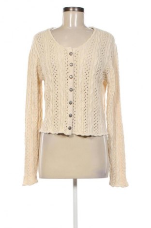 Cardigan de damă Laura Torelli, Mărime M, Culoare Ecru, Preț 24,99 Lei