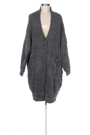 Damen Strickjacke Made In Italy, Größe XL, Farbe Grau, Preis € 8,99