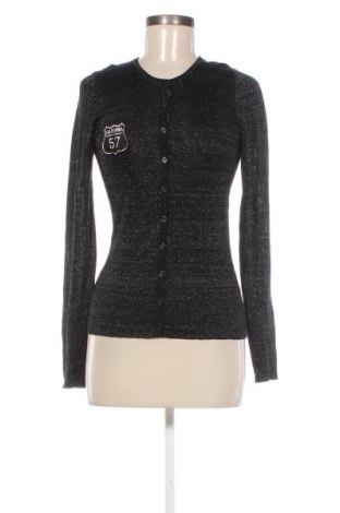 Damen Strickjacke Saint Tropez, Größe S, Farbe Schwarz, Preis 8,99 €