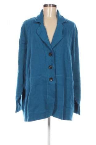 Damen Strickjacke Samoon By Gerry Weber, Größe L, Farbe Blau, Preis € 10,49