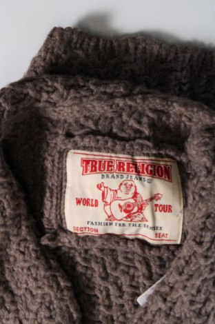 Дамска жилетка True Religion, Размер S, Цвят Бежов, Цена 18,99 лв.