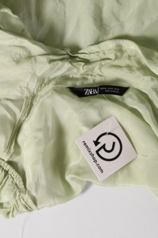 Damenbluse Zara, Größe M, Farbe Grün, Preis € 10,99