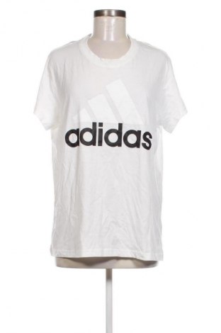 Damen T-Shirt Adidas, Größe L, Farbe Weiß, Preis 19,49 €