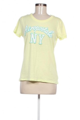 Damski T-shirt Aeropostale, Rozmiar XL, Kolor Żółty, Cena 39,08 zł