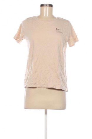 Damen T-Shirt Amisu, Größe XS, Farbe Beige, Preis 11,99 €