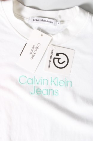 Damski T-shirt Calvin Klein Jeans, Rozmiar M, Kolor Biały, Cena 157,99 zł