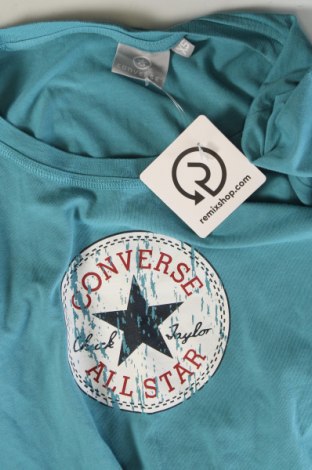 Damen T-Shirt Converse, Größe XS, Farbe Blau, Preis € 9,99